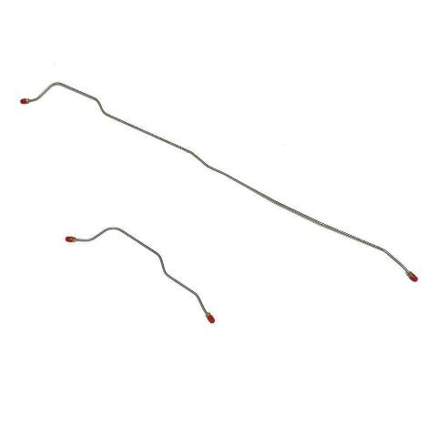 Replacement Line for 1964-1966 Ford Mustang 6cyl. Rear Axle Lines 2 Piece Set steel