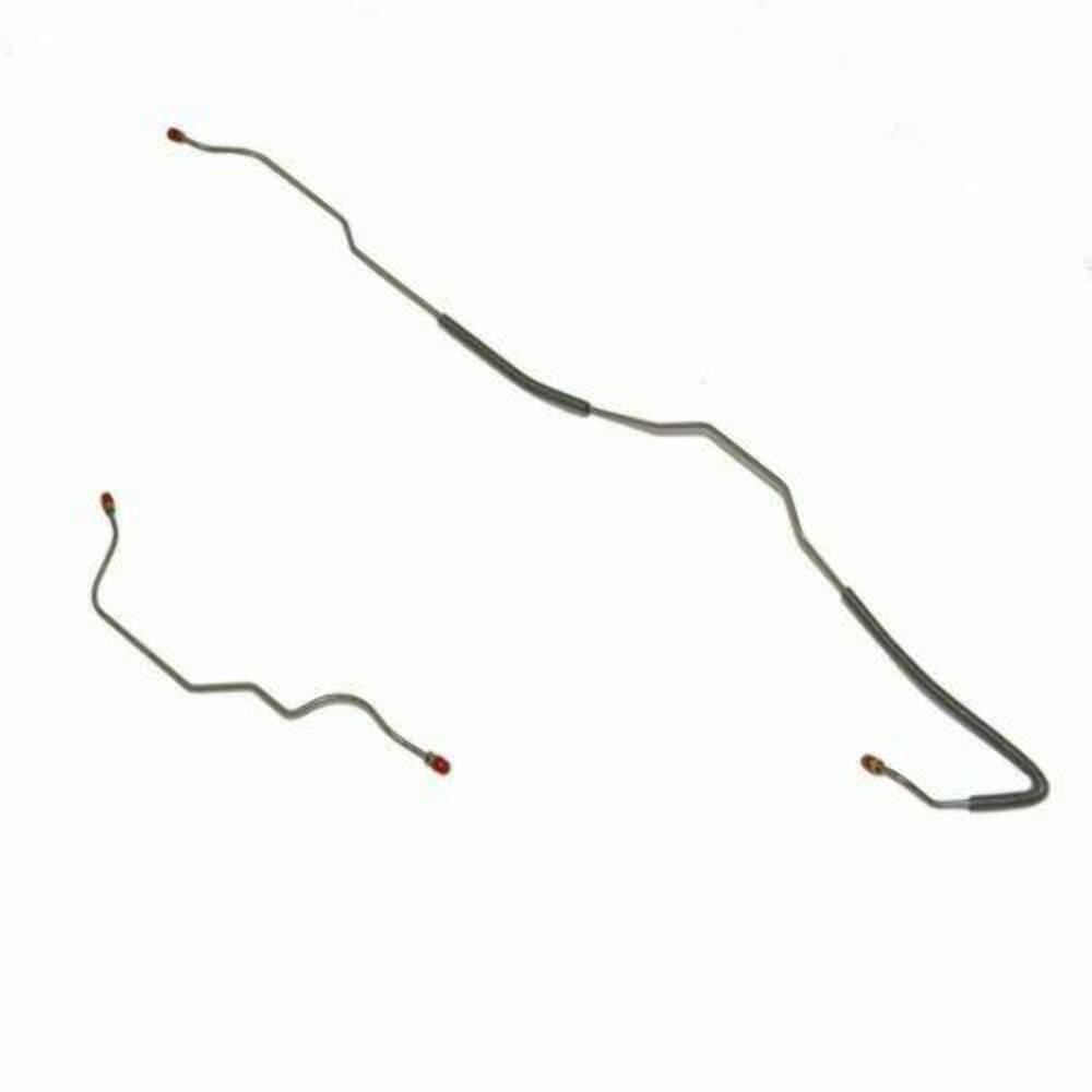 1967-69 Ford Mustang Rear Brake Lines 8 Inch Rear Axle Stainless ZRA6702SS