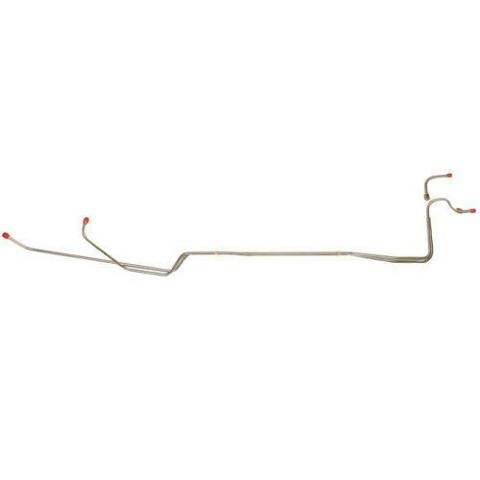 1969-1970 Ford Mustang Transmission Cooler Line Kit 351W FMX Steel ZTC6901OM