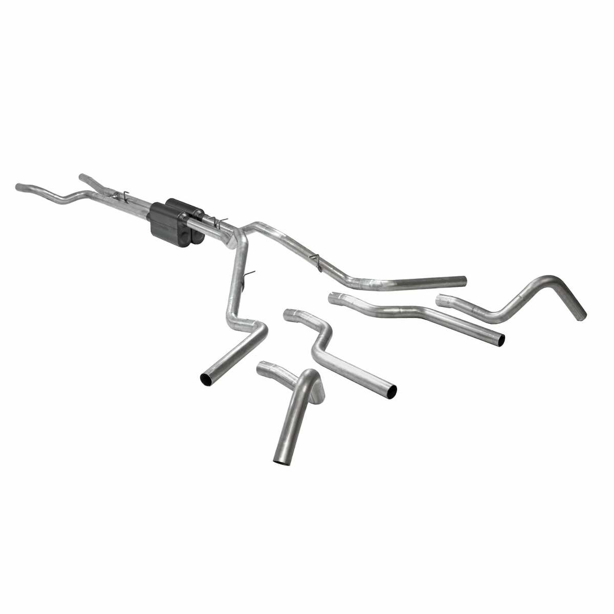 Fits Ford F100 1967-1972 Crossmember-Back Exhaust System Dual Exit 2.5 817934