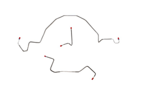 Pre Bent Front Brake Line Kit