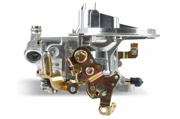 Holley 500 CFM PERFORMANCE 2BBL CARBURETOR Manual Choke Shiny Finish # 0-4412S