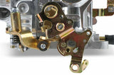 Holley 500 CFM PERFORMANCE 2BBL CARBURETOR Manual Choke Shiny Finish # 0-4412S