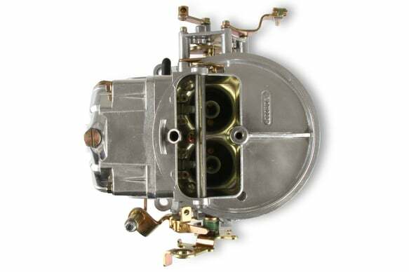 Holley 500 CFM PERFORMANCE 2BBL CARBURETOR Manual Choke Shiny Finish # 0-4412S