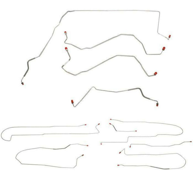 t 00-03 Buick Lesabre Brake Line Kit Stainless Steel Fine Lines