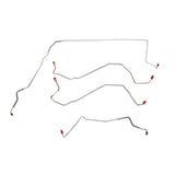 Front Brake Line Kit for 2000-2003 Buick LeSabre AWABS ABS disc brakes steel