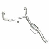 MagnaFlow direct-fit catalytic converter fits 2000-2003 Dodge Dakota 4.7L and 2000-2003 Dakota 4.7L 4WD 4.7L stainless steel CARB compliant OBDII 49600