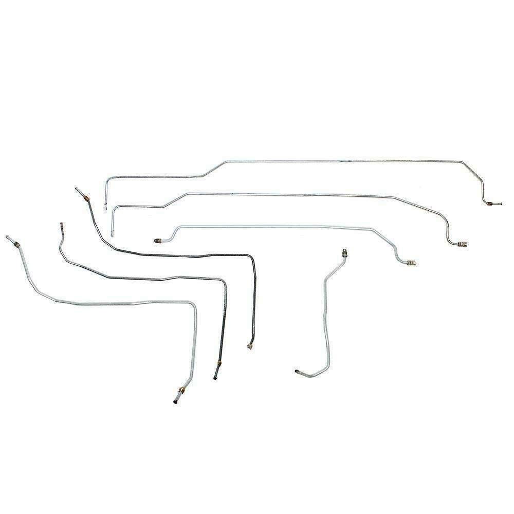 t 00-03 GMC Sierra 1500 Fuel Line Kit Ext Cab V6 Stainless Steel Fine Lines