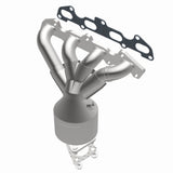 MagnaFlow direct-fit catalytic converter for 2000-2003 Kia 1.5L stainless steel CARB compliant OBDII 49272