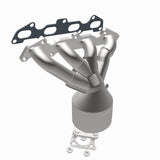 MagnaFlow direct-fit catalytic converter for 2000-2003 Kia 1.5L stainless steel CARB compliant OBDII 49272