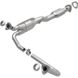 MagnaFlow direct-fit catalytic converter fits 2000-2005 Chevrolet Astro and GMC Safari and 2000-2004 Astro 4.3L stainless steel CARB compliant 447238