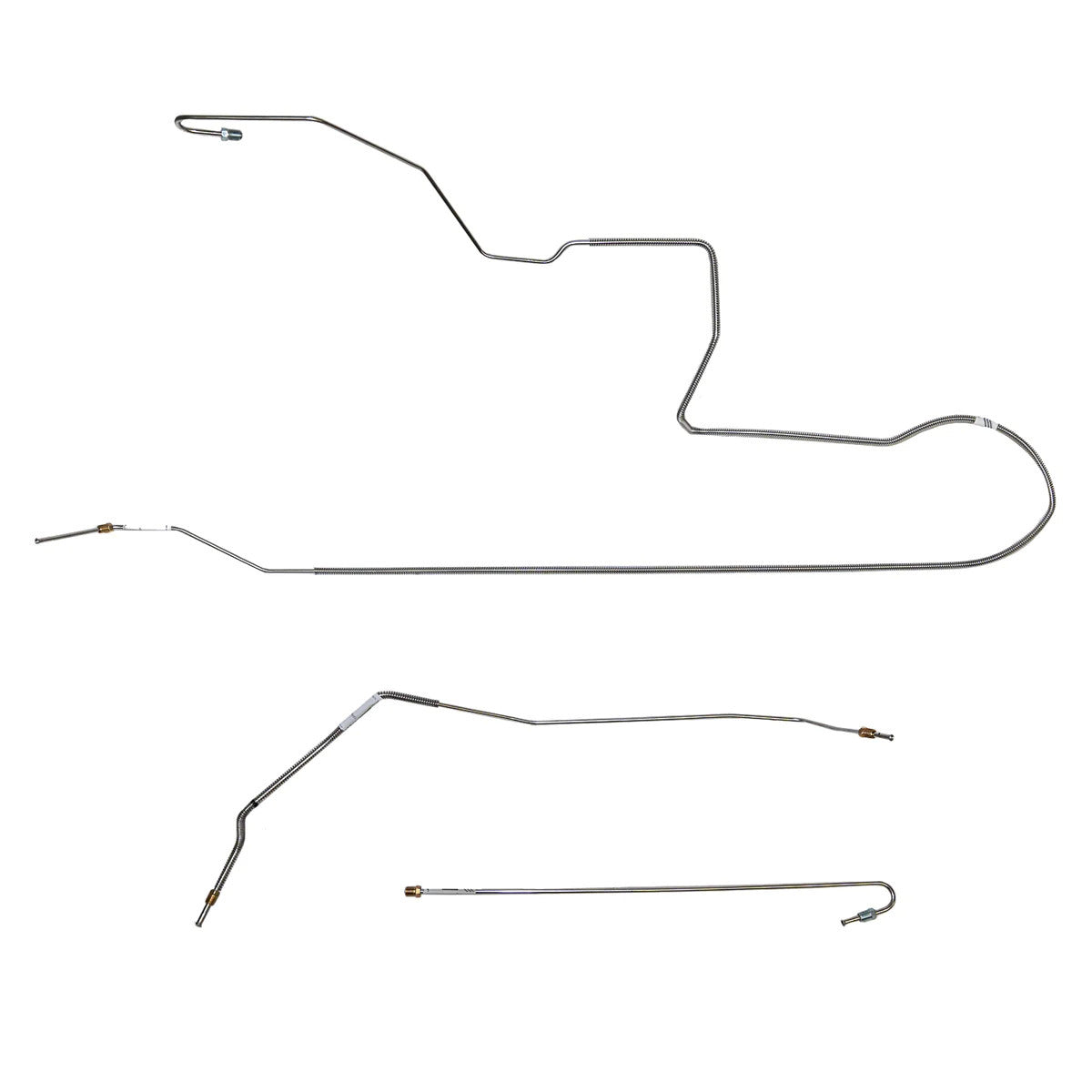 t 00-04 Honda Insight [All Variants] Intermediate Brake Line; Steel HIN0001OM Fine Lines