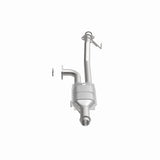 MagnaFlow direct-fit catalytic converter for 2000-2002 Toyota Tundra 4.7L stainless steel CARB compliant 447221