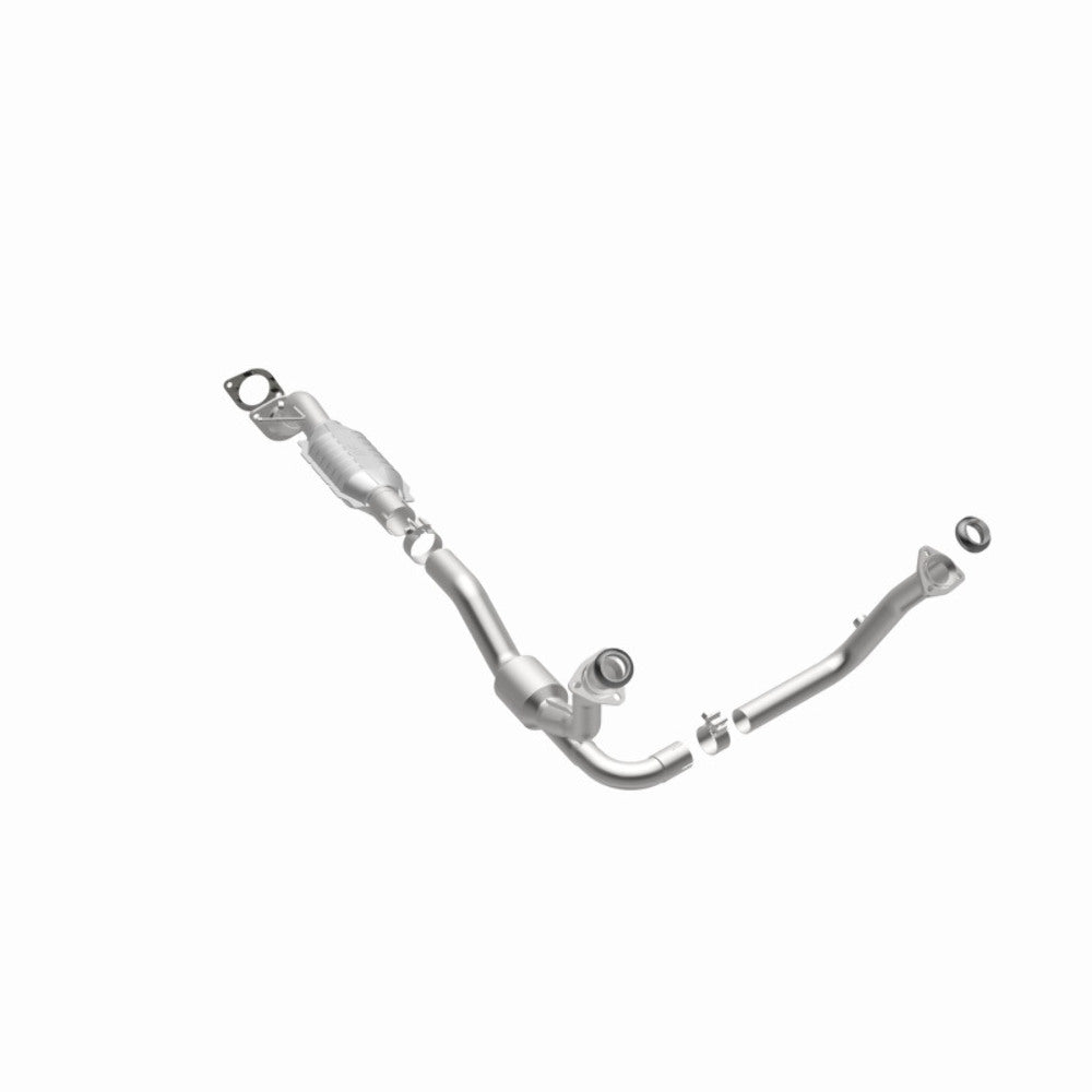MagnaFlow direct-fit catalytic converter fits 2000-2002 Chevrolet Blazer and 2000-2001 GMC Jimmy and 2000-2005 GM Blazer 4.3L stainless steel CARB compliant 447252