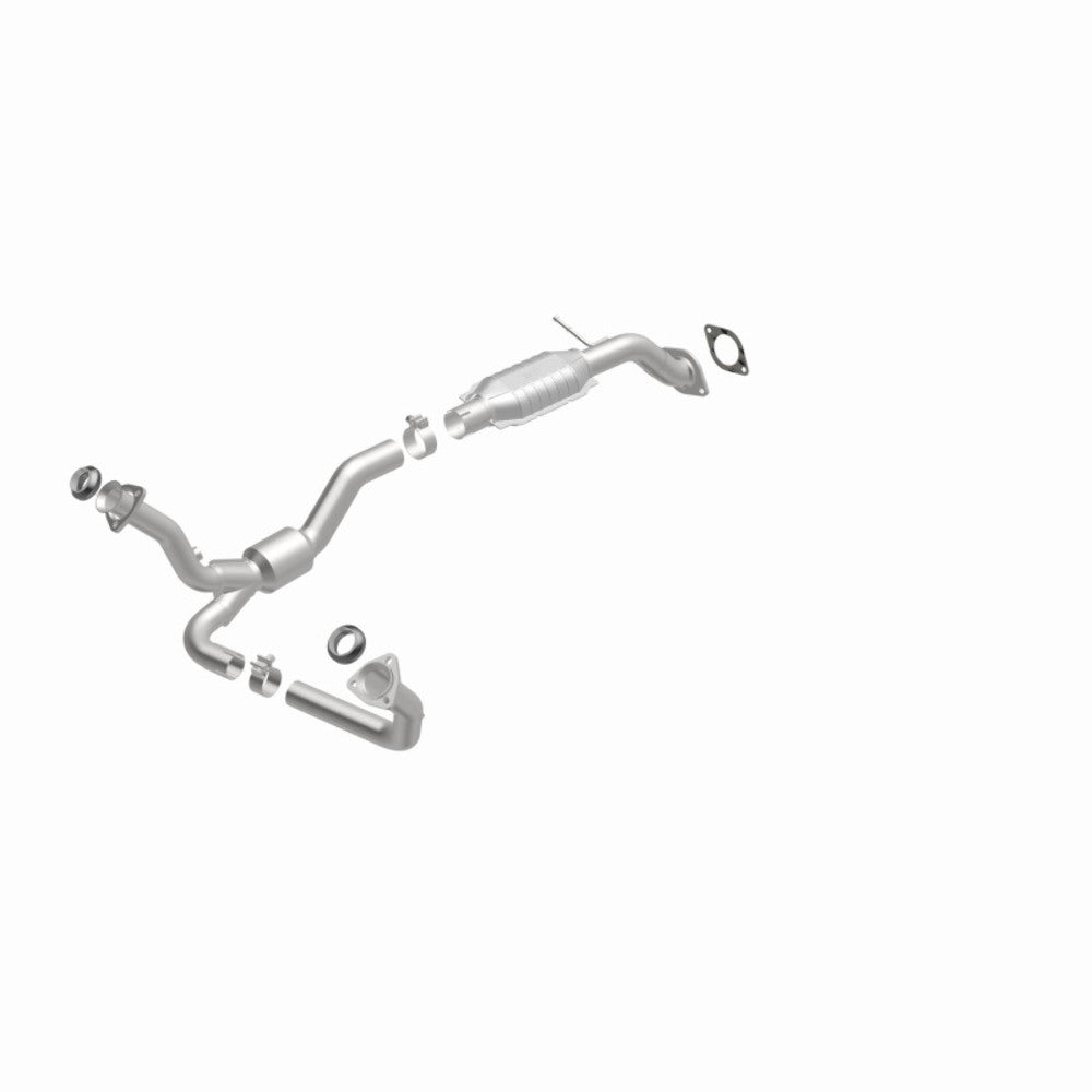 MagnaFlow direct-fit catalytic converter fits 2000-2002 Chevrolet Blazer and 2000-2001 GMC Jimmy and 2000-2005 GM Blazer 4.3L stainless steel CARB compliant 447252