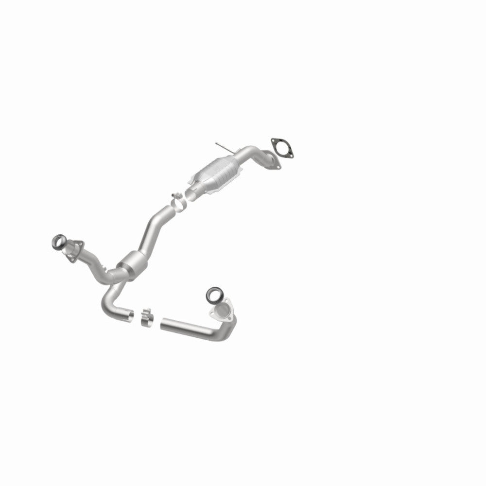 MagnaFlow direct-fit catalytic converter fits 2000-2002 Chevrolet Blazer and 2000-2001 GMC Jimmy and 2000-2005 GM Blazer 4.3L stainless steel CARB compliant 447252