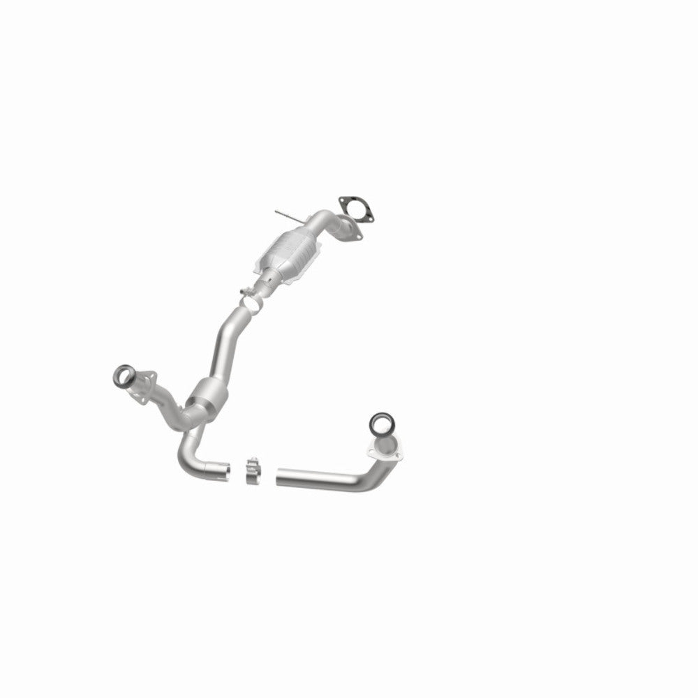 MagnaFlow direct-fit catalytic converter fits 2000-2002 Chevrolet Blazer and 2000-2001 GMC Jimmy and 2000-2005 GM Blazer 4.3L stainless steel CARB compliant 447252