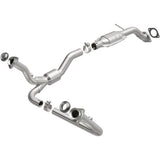 MagnaFlow direct-fit catalytic converter fits 2003-2004 Chevrolet GM S10, 2003-2005 Chevrolet Blazer, and additional vehicles and 2000-2005 GM Blazer 4WD 4.3L stainless steel CARB 