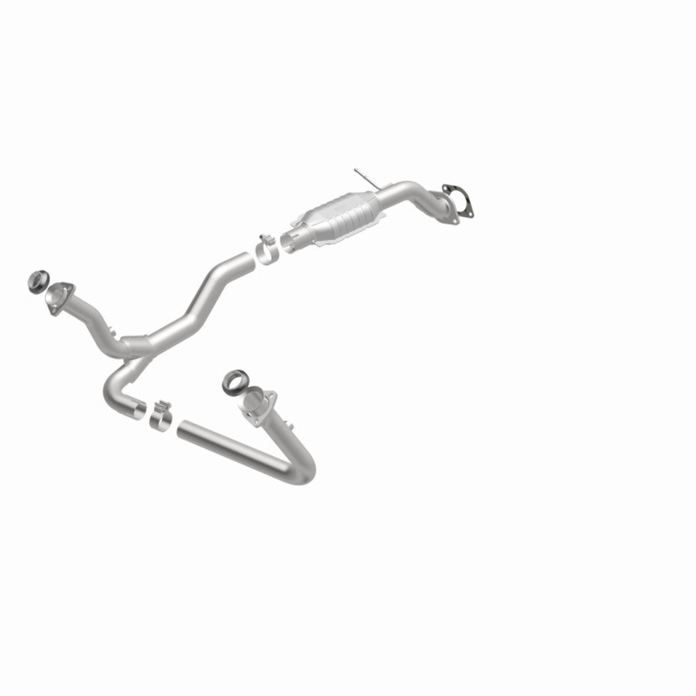 MagnaFlow direct-fit catalytic converter fits 2003-2004 Chevrolet GM S10, 2003-2005 Chevrolet Blazer, and additional vehicles and 2000-2005 GM Blazer 4WD 4.3L stainless steel CARB 