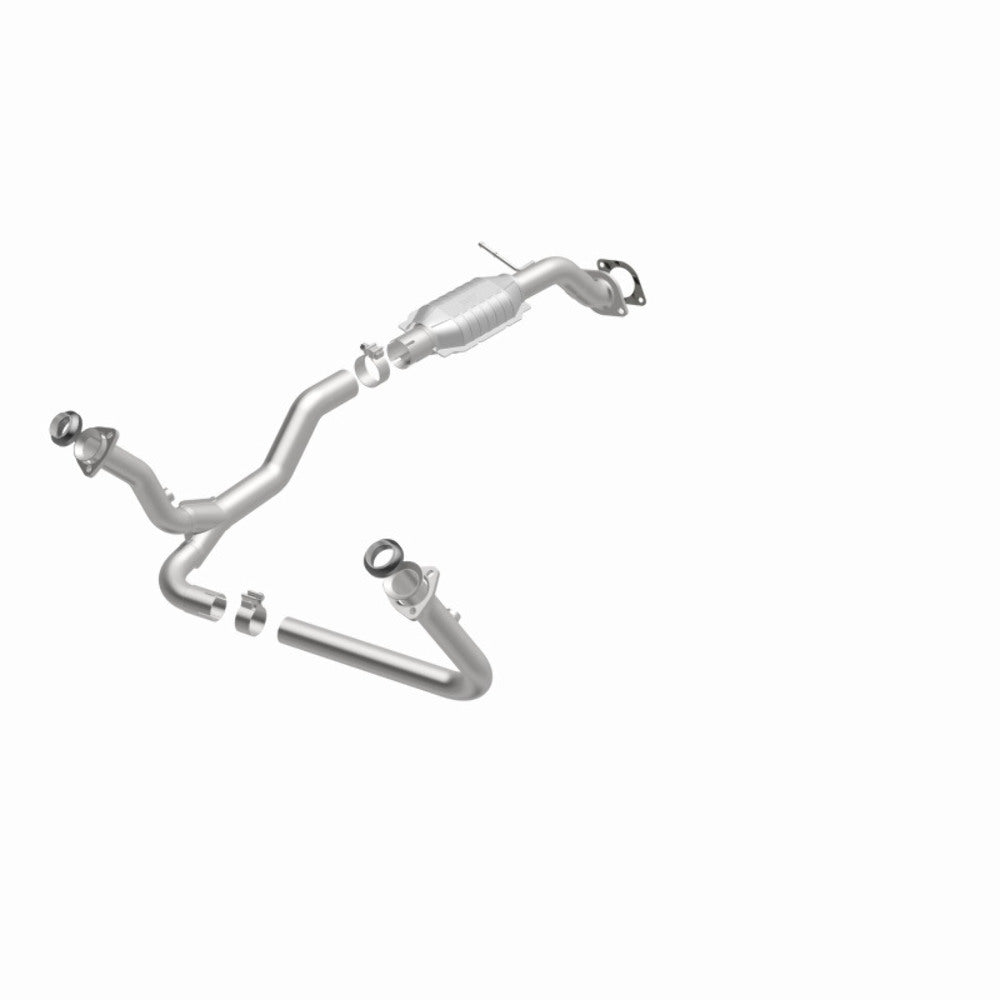 MagnaFlow direct-fit catalytic converter fits 2003-2004 Chevrolet GM S10, 2003-2005 Chevrolet Blazer, and additional vehicles and 2000-2005 GM Blazer 4WD 4.3L stainless steel CARB 