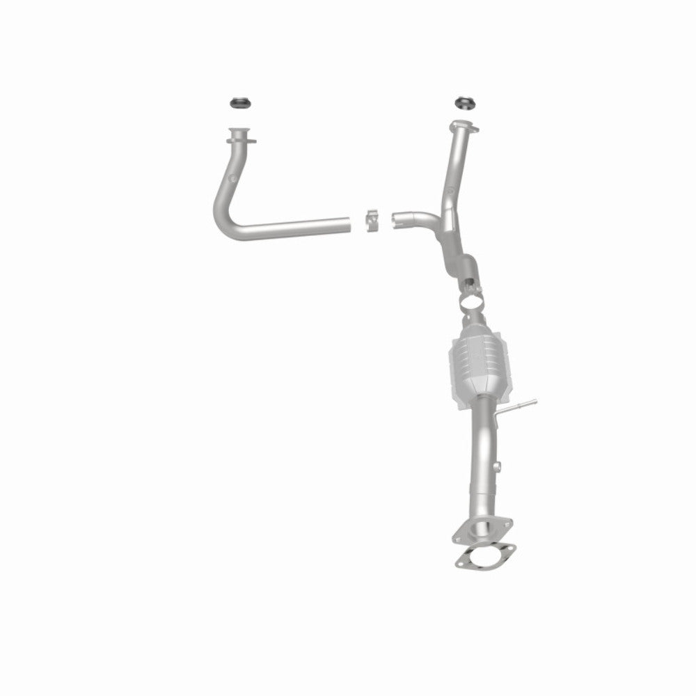 MagnaFlow direct-fit catalytic converter fits 2000-2005 Chevrolet Blazer, 2001-2004 Chevrolet GM S10, and additional vehicles and 2000-2005 GM Blazer 4WD 4.3L stainless steel CARB 