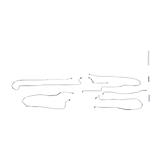 t 00-05 Buick LeSabre Intermediate Brake Line Kit AWABS Fine Lines