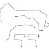 Front Brake Line Kit for 2000-2005 Chevy Blazer 4WD steel