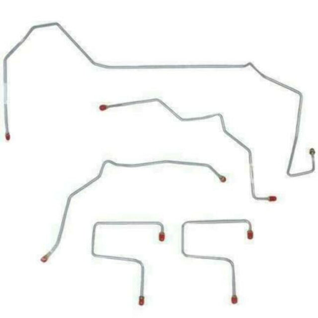 Front Brake Line Kit for 2000-2005 Chevy Blazer 4WD steel