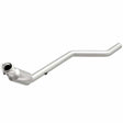 MagnaFlow direct-fit catalytic converter fits 2000-2005 Lincoln LS and 2000-2002 Jaguar S-Type, this and 2000-2005 Lincoln LS 3L passenger side passenger side stainless steel CARB 