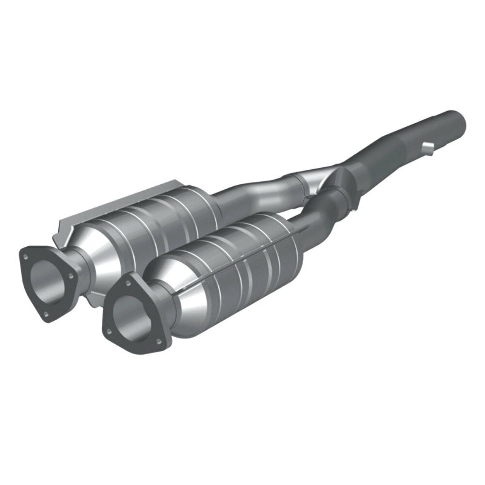 MagnaFlow direct-fit catalytic converter for 2000-2006 Audi driver side stainless steel CARB compliant OBDII 51123