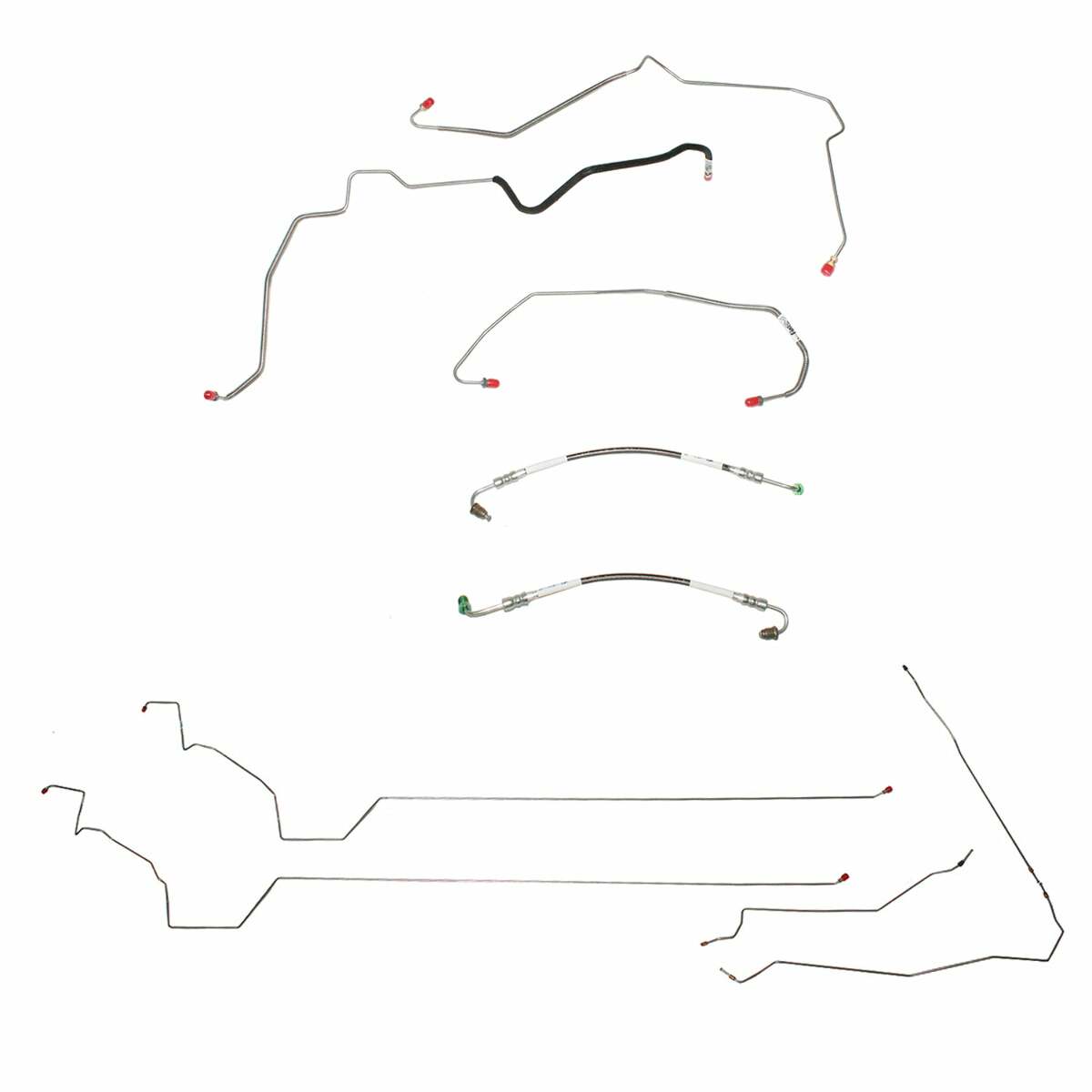 Brake Line Kit for 2013 00-07 Chevy Monte Carlo ABS stainless steel
