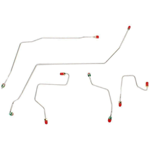 Front Brake Line Kit for 2000-2007 Ford Taurus ABS 2WD steel