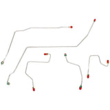Front Brake Line Kit for 2013 00-07 Ford Taurus ABS 2WD stainless steel
