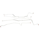 Intermediate Brake Line Kit for 2000-2007 Ford Taurus ABS drum brakes steel