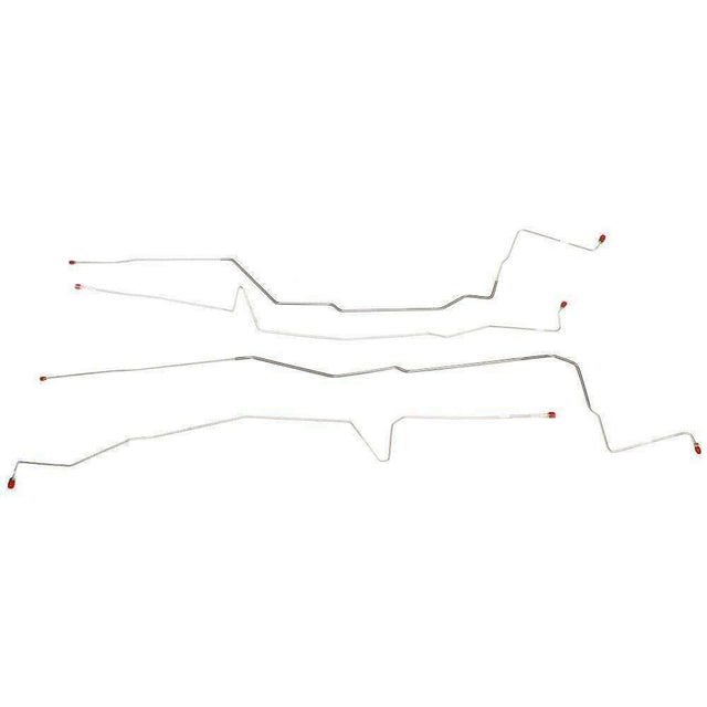 Intermediate Brake Line Kit for 2000-2007 Ford Taurus ABS drum brakes steel