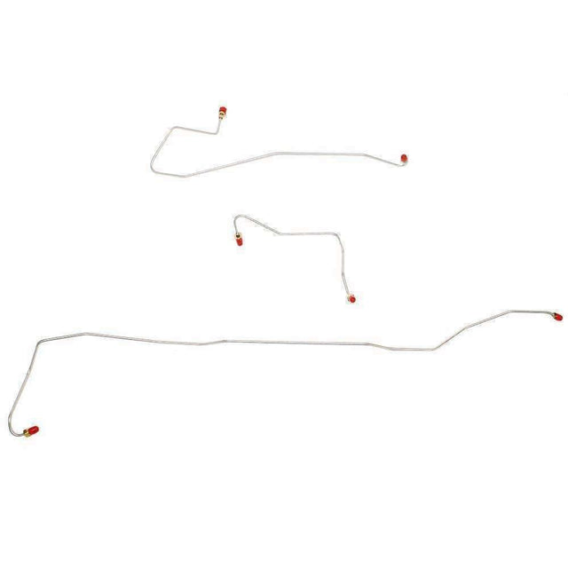 Brake Line Kit for 2013 00-07 Ford Taurus Rear Axle ABS steel