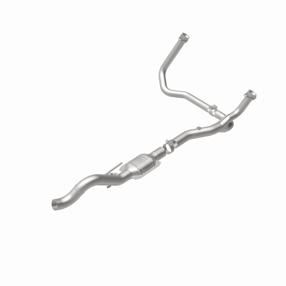 MagnaFlow direct-fit catalytic converter fits 2000-2003 Dodge Dakota 5.9L and 2000-2003 Dodge Dakota 3.9L stainless steel CARB compliant OBDII 49111