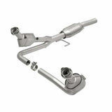MagnaFlow direct-fit catalytic converter fits 2000-2003 Dodge Dakota 3.9L and 00 Dodge Dakota 3.9L 2wd 3.9L stainless steel CARB compliant OBDII 51392