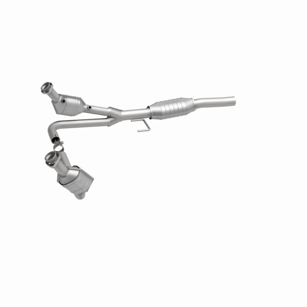 MagnaFlow direct-fit catalytic converter fits 2000-2003 Dodge Dakota 3.9L and 00 Dodge Dakota 3.9L 2wd 3.9L stainless steel CARB compliant OBDII 51392