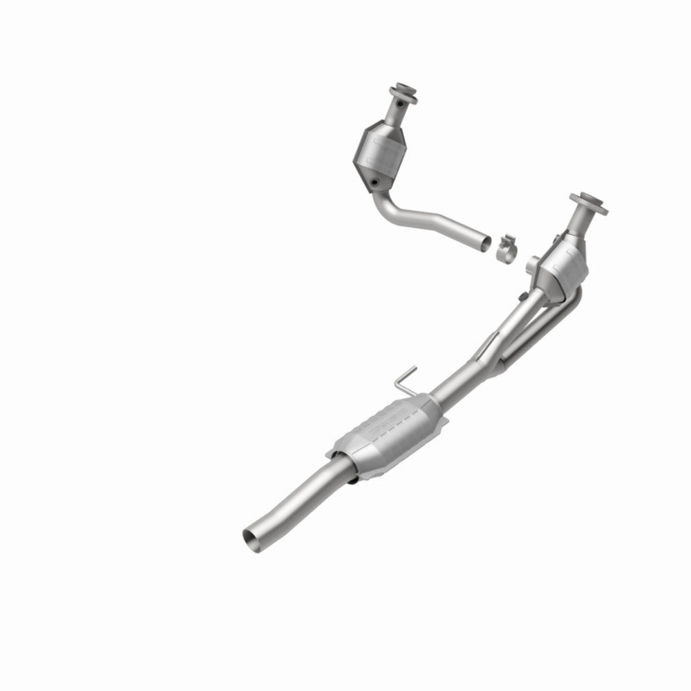 MagnaFlow direct-fit catalytic converter fits 2000-2003 Dodge Dakota 3.9L and 00 Dodge Dakota 3.9L 2wd 3.9L stainless steel CARB compliant OBDII 51392