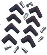Spark Plug Wire Connector 7 - 10.4mm 90? 8 Black 46001