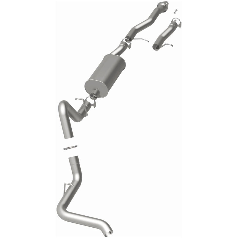 Fits 1994-1995 Chevy C1500 Suburban Direct-Fit Replacement Exhaust 106-0740 steel