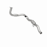 MagnaFlow direct-fit catalytic converter fits 2002 Chevrolet Silverado 2500 HD and 2002 GMC Sierra 2500 HD and 2001-2002 2500HD driver side 8.1L driver side stainless steel CARB co