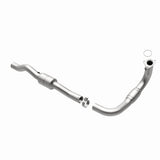 MagnaFlow direct-fit catalytic converter fits 2002 Chevrolet Silverado 2500 HD and 2002 GMC Sierra 2500 HD and 2001-2002 2500HD driver side 8.1L driver side stainless steel CARB co