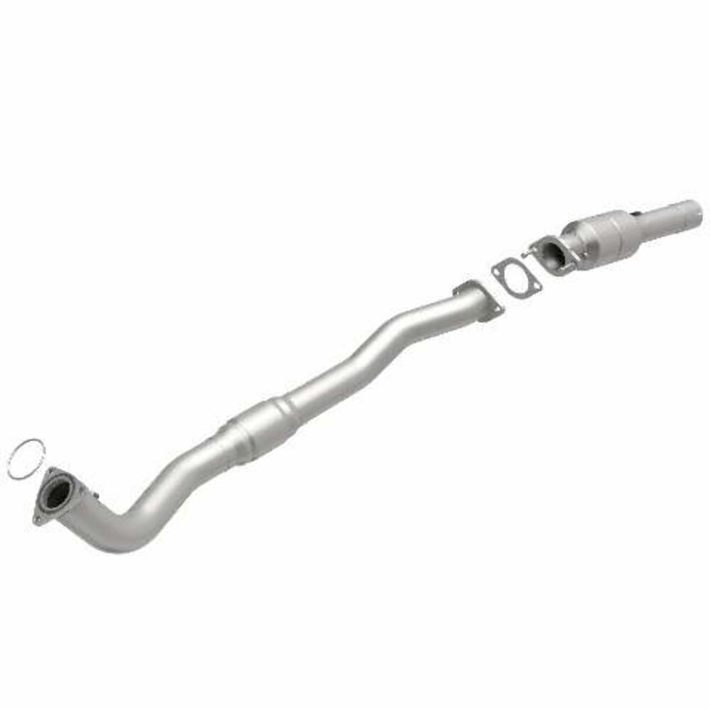 MagnaFlow direct-fit catalytic converter fits 2002 Chevrolet Silverado 2500 HD and 2002 GMC Sierra 2500 HD. Hardware is included to eliminate the hassle of working with corroded fa