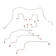 t 01-02 Dodge Ram 2500 Brake Lines & Hose Kit 4WD Ext Cab/Long Bed Disc Brakes Aut Fine Lines