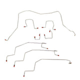 t 01-02 Dodge Ram 2500 Brake Lines & Hose Kit 4WD Ext Cab/Long Bed Disc Brakes Aut Fine Lines