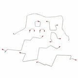 t 01-02 Dodge Ram 2500 Brake Lines & Hose Kit 4WD Ext Cab/Long Bed Disc Brakes Aut Fine Lines