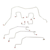 t 01-02 Dodge Ram 2500 Brake Lines & Hose Kit 4WD Reg Cab/Long Bed Disc Brakes Aut Fine Lines