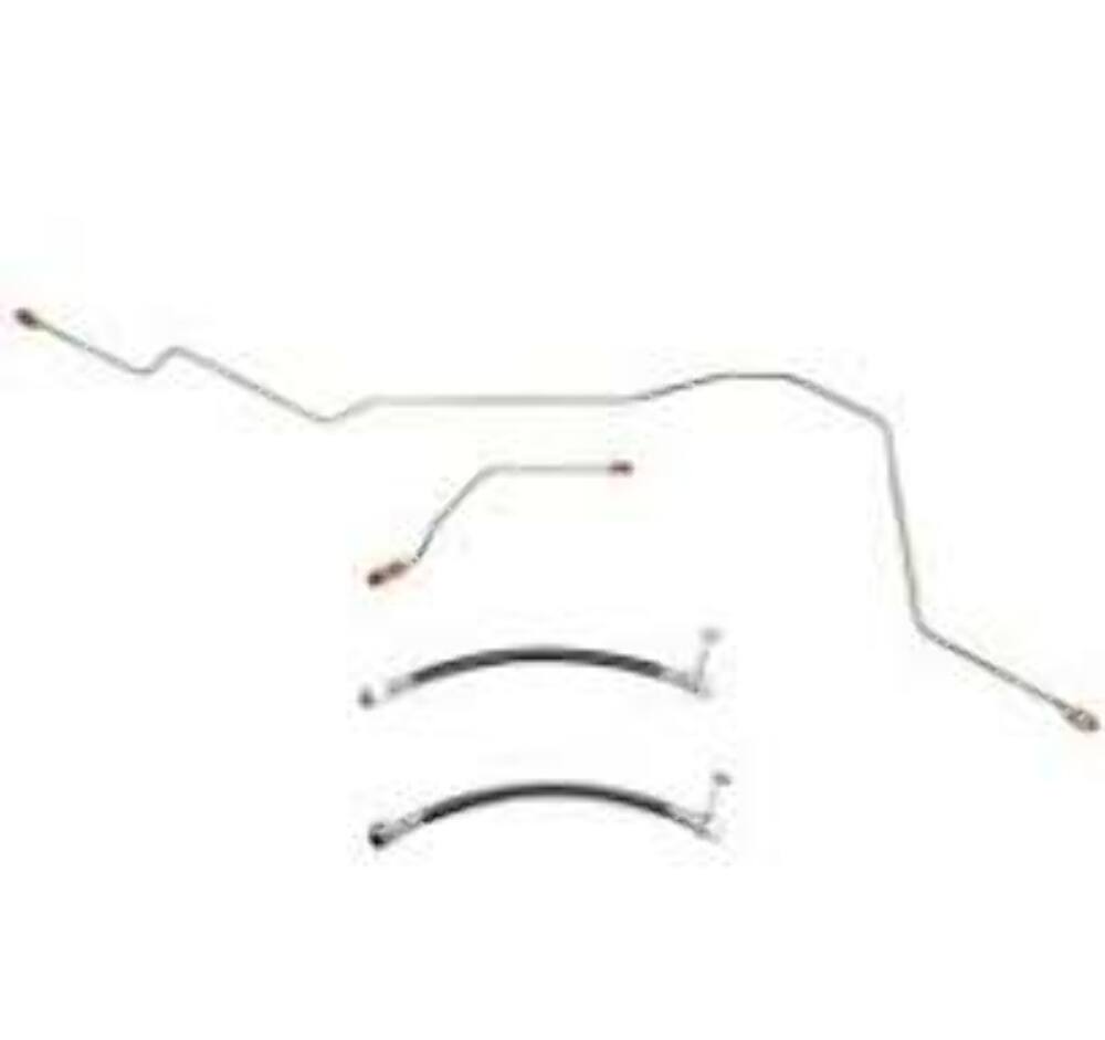t 01-02 Dodge Ram 3500 Brake Line Kit 2WD Ext Cab/Long Bed AWABS Fine Lines